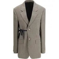 Jachete Single-breasted Vichy Jacket Femei