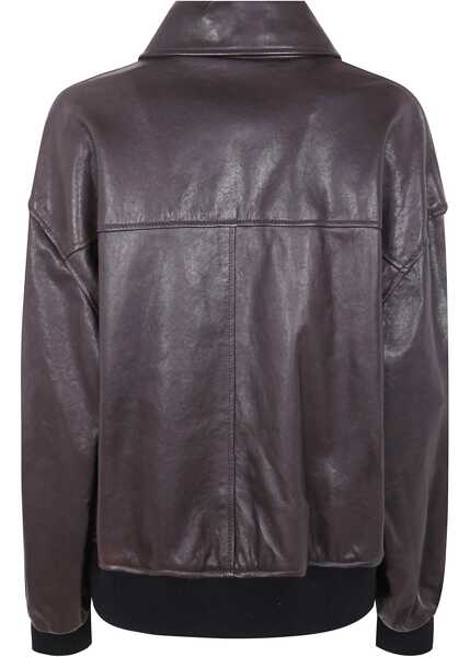 Jachete Khaite Shelman Jacket DARK BROWN Femei (BM 19723358) 2