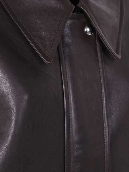 Jachete Khaite Shelman Jacket DARK BROWN Femei (BM 19723358) 3