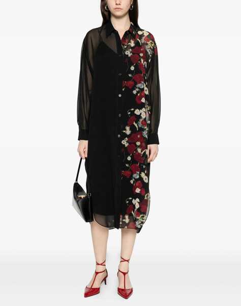 Rochii Khaite Gloria Dress BLACK / RED Femei (BM 19723370) 2