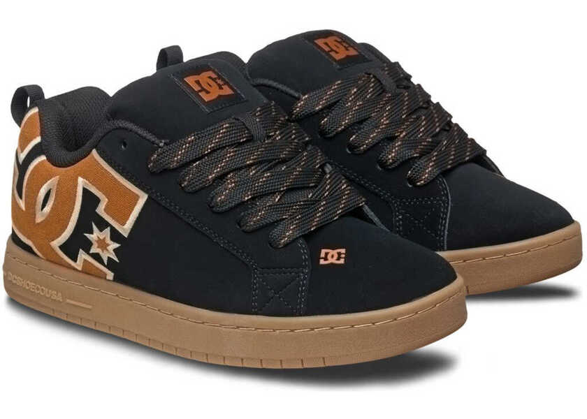 Tenisi DC Court Graffik Black Black/Brown Barbati (BM 19723418) 4