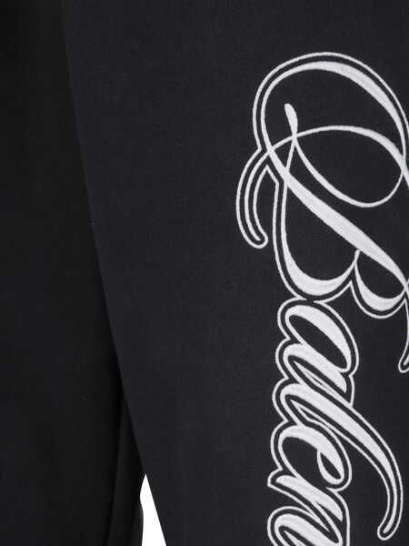 Pantaloni casual Balenciaga Baggy Cursive Pants Black Barbati (BM 19723509) 3