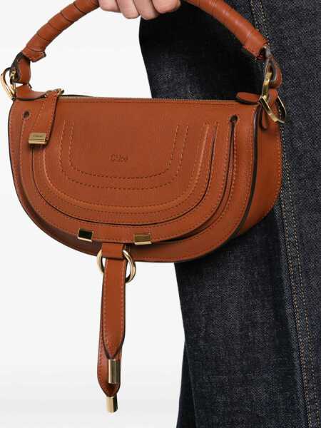 Genti de umar Chloe Small Marcie shoulder bag Brown Femei (BM 19723536) 2