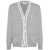 Brunello Cucinelli Cotton cardigan with logo Grey