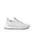 Brunello Cucinelli Canvas and suede sneaker with Precious Detail White