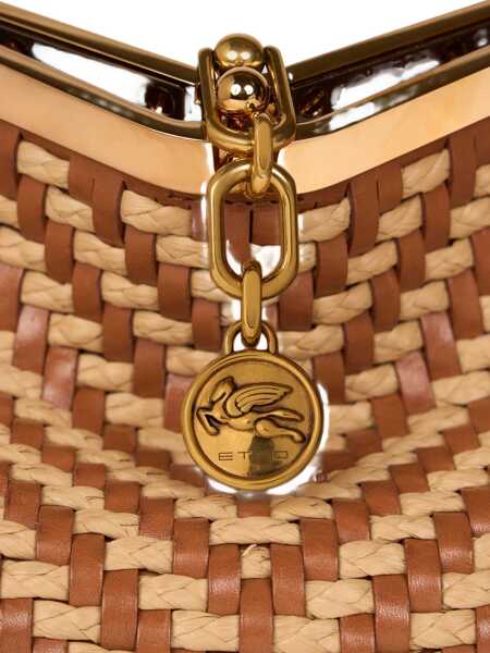 Genti de umar ETRO Small Vela shoulder bag Beige Femei (BM 19723575) 4