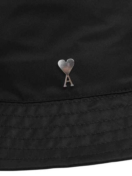 Sepci AMI Paris Ami De Cur bucket hat Black Femei (BM 19723578) 4