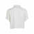 Fabiana Filippi TECH WOOL SHORT SLEEVE BOMBER White