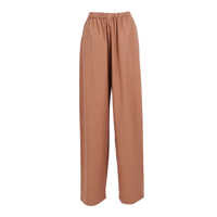 Pantaloni POPLIN PIJAMA TROUSERS WITH ELASTIC WAISTBAND Femei