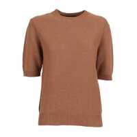 Pulovere casual SEQUIN SHORT SLEEVE CREW NECK SWEATER Femei