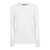 Fabiana Filippi SEQUIN COTTON LINEN BOATNECK SWEATER,ORGANZA EFFECT STRIPE White