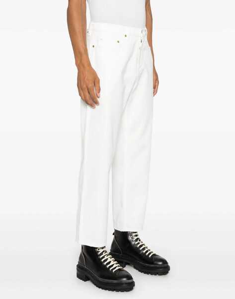 Blugi drepti Golden Goose Jeans In Denim WHITE Barbati (BM 19723751) 3