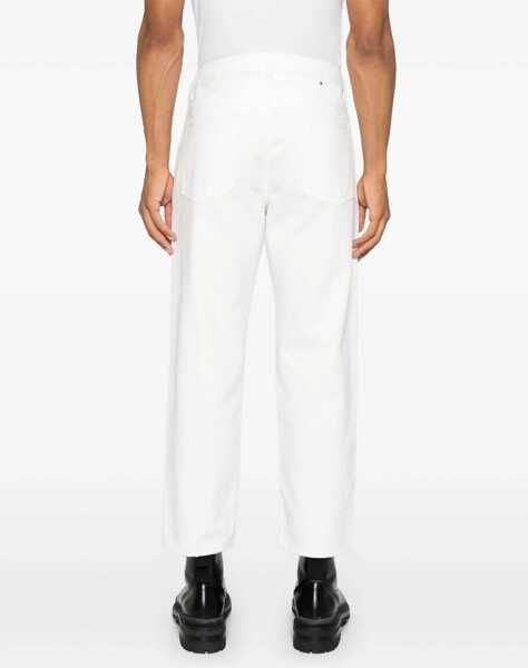 Blugi drepti Golden Goose Jeans In Denim WHITE Barbati (BM 19723751) 4