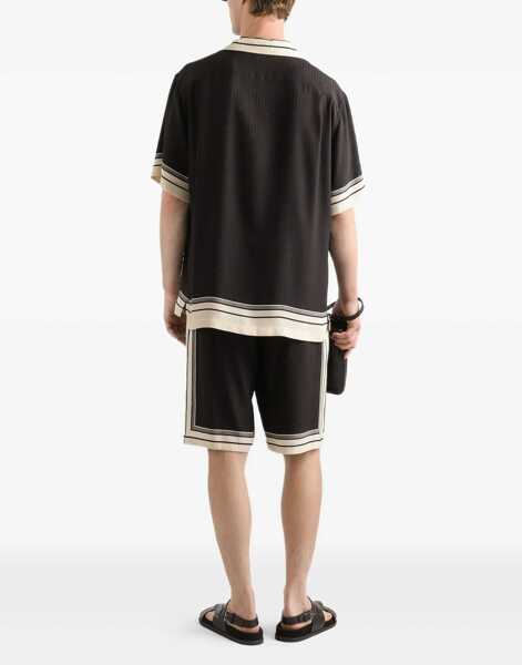 Pantaloni scurti Dolce & Gabbana Vanity Shorts BLACK Barbati (BM 19723781) 3