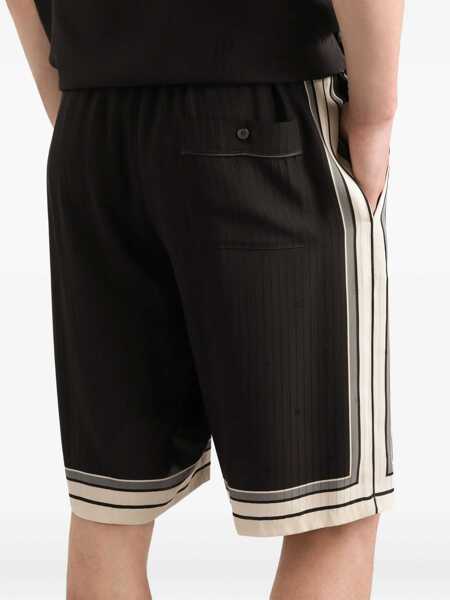 Pantaloni scurti Dolce & Gabbana Vanity Shorts BLACK Barbati (BM 19723781) 5