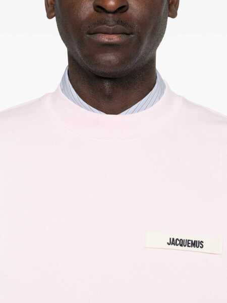 Bluze de trening JACQUEMUS Grosgrain Logo Sweatshirt PINK Barbati (BM 19723790) 5