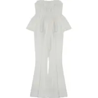 Salopete Dama - Salopete Self-Portrait Sleeveless Jumpsuit WHITE Femei (BM 19723811) - B-mall.ro