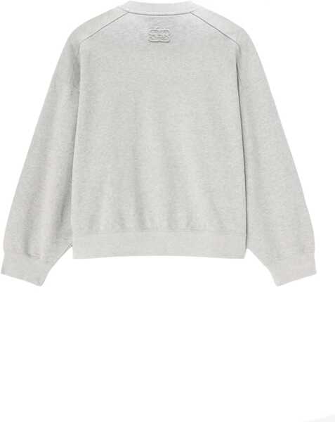 Bluze de trening Ganni Sweatshirt With Logo GREY Femei (BM 19723814) 2