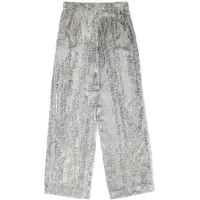 Pantaloni casual Stella McCartney Dama - Pantaloni casual Stella McCartney Pants In Fil Coup SILVER Femei (BM 19723862) - B-mall.ro