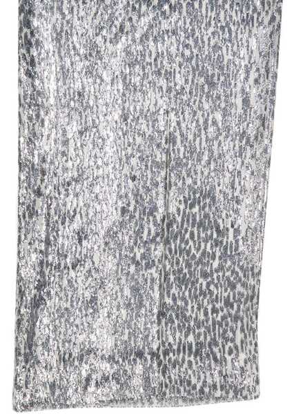 Pantaloni casual Stella McCartney Pants In Fil Coup SILVER Femei (BM 19723862) 4
