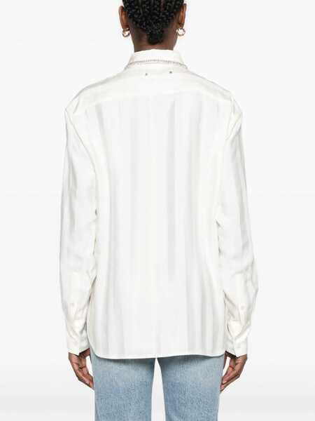 Bluze Golden Goose Shirt With Embroidery WHITE Femei (BM 19723904) 4