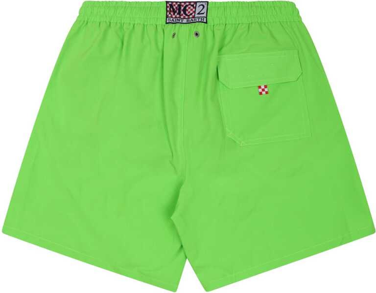 Bermude Mc2 Saint Barth Comfort Swimsuit GREEN Barbati (BM 19723922) 2