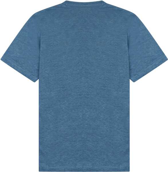 Tricouri Mc2 Saint Barth Ecstasea T-Shirt BLUE Barbati (BM 19723949) 2