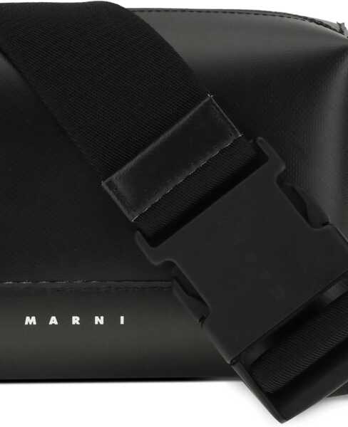 Genti de mana Marni Pouch With Logo BLACK Barbati (BM 19723955) 5