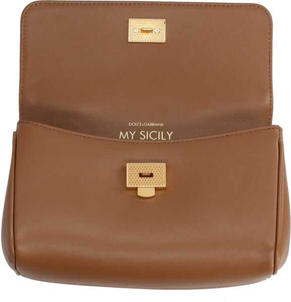 Genti de mana Dolce & Gabbana My Sicily Bag BROWN Femei (BM 19723964) 3