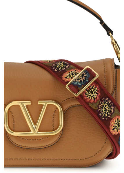 Genti de umar Valentino Garavani Vlogo Shoulder Bag ALMOND BEIGE/MULTICOLOR Femei (BM 19724144) 4