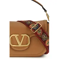 Genti de umar Dama - Genti de umar Valentino Garavani Vlogo Shoulder Bag ALMOND BEIGE/MULTICOLOR Femei (BM 19724144) - B-mall.ro
