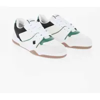 Sneakers Leather Spiker Low Top Sneakers With Embroidered Details Barbati