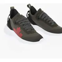 Sneakers Technical Fabric Fly Low Top Sneakers With Embossed Logo Barbati