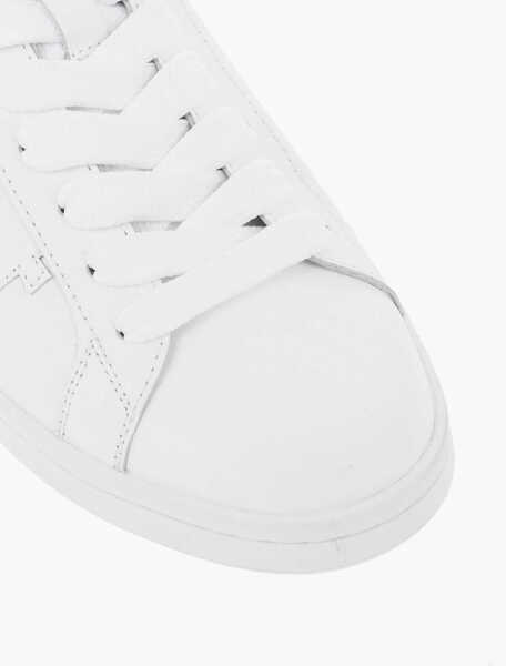Sneakers DSQUARED2 Leather Boxer Low-Top Sneakers White Barbati (BM 19724183) 4