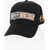 DSQUARED2 Cotton Gabardine Cap With Patches Black