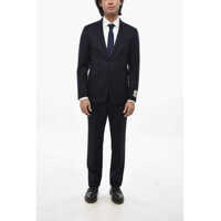 Costume Cc Collection Virgin Wool Suit With Notch Lapel Barbati