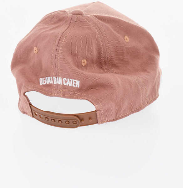 Caciuli DSQUARED2 One Life One Planet Organic Cotton Cap With Print Pink Barbati (BM 19724234) 2