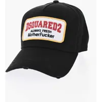 Caciuli Solid Color Cap With Logoed Patch Barbati