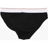 Lenjerie intima DSQUARED2 pentru Barbati - Chiloti DSQUARED2 Stretch Cotton Brief With Logoed Elastic Band Black Barbati (BM 19724270) - B-mall.ro