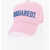 DSQUARED2 Vintage Effect Cap With Embossed Logo Pink