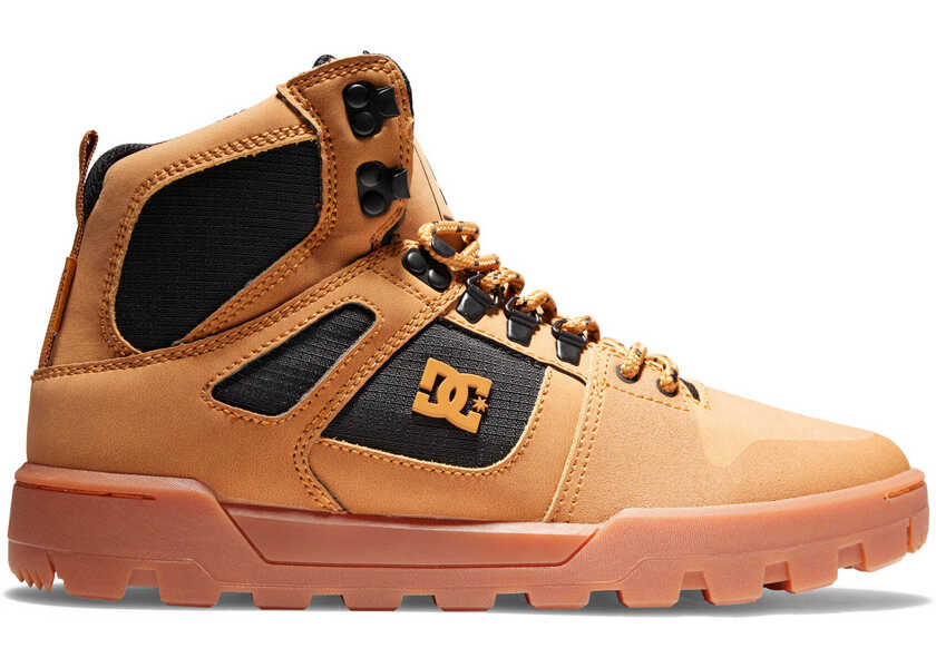 Tenisi DC PURE HIGH TOP ADYB100018-WEA Leigh Beige Beige Barbati (BM 19724354) 2