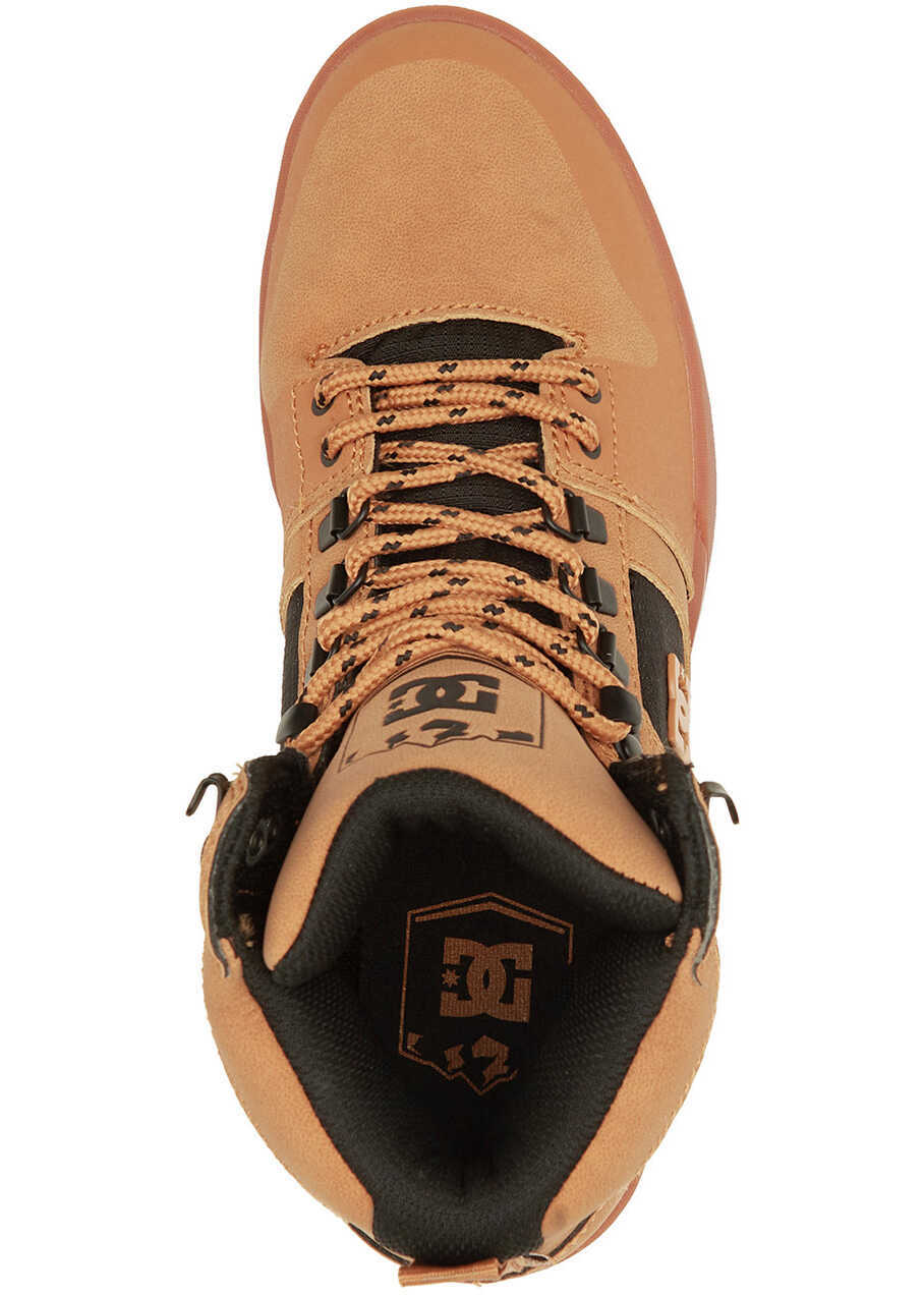 Tenisi DC PURE HIGH TOP ADYB100018-WEA Leigh Beige Beige Barbati (BM 19724354) 4