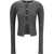 AMIRI Lurex Cardigan BLACK