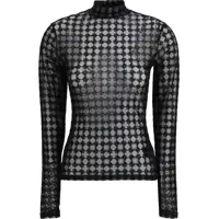 Topuri Semi-transparent Top Femei