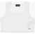 DSQUARED2 Solid-Colored Crop Top With A Square Neckline White