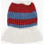 DSQUARED2 Striped Lightweight Cotton Beanie White