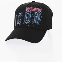 Caciuli Icon Cotton Twill Cap With Printed Logo Barbati