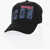 DSQUARED2 Icon Cotton Twill Cap With Printed Logo Black