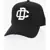 DSQUARED2 Cotton Twill Cap With Embossed Detail Black