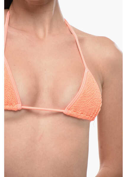 Bikini REINA OLGA Solid Color La Volpe Wave Bikini Orange Femei (BM 19724537) 3